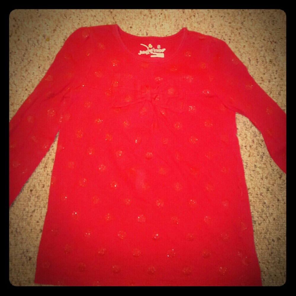 Long sleeve t-shirt with a bow